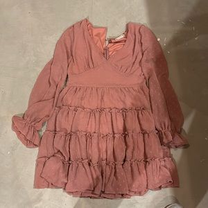 Altar’d State Eliza Dress Dusty Rose